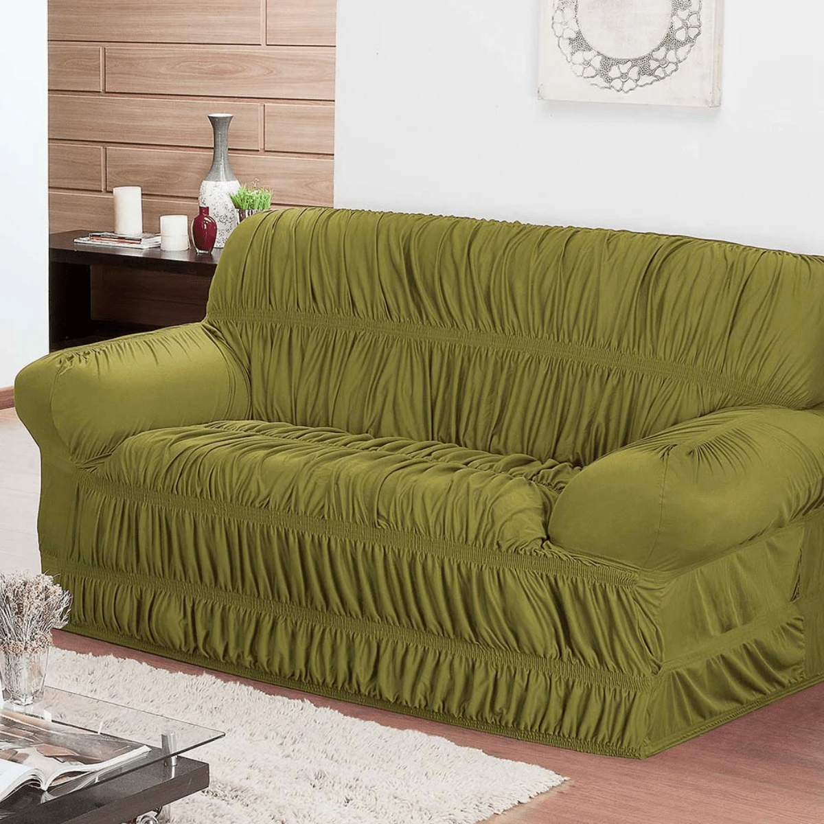 Sofa Covers - Bastón Verde - Ver 1
