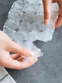 10 Piezas Bolsas Para Hacer Cubos De Hielo, Seguras Para Uso Alimentario - Blanco - Ver 2