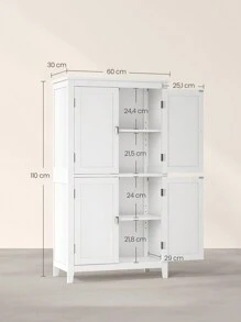 VASAGLE Bathroom Furniture Sets - 白色 - 查看 5