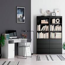 Bookcases - màu đen - Xem 2