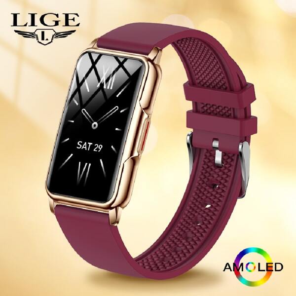 LIGE Smart Watch With Heart Rate/ Blood Oxygen/ Blood Pressure/ Sleep Monitor, Fitness Tracker Sports Modes Step Calorie Counter Activity, Health Trackers IP67 Waterproof Calls And Messages Notification