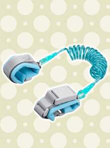 Pulsera de Seguridad Correa Árnes Cinturon de Seguridad para Niños Pequeños con Llave – Ajustable y Elástica - Rosa - Ver 3