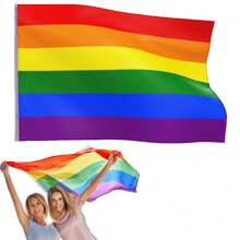 Bandera Gay Pride Lgbt Homo 1.5m X 90cm Resistente Lavable Bandera Progresista Lgbt+ Progess Pride Orgullo Gay Arcoíris Bandera Lgbt Pride Arcoiris 150x90cm Comunidad Orgullo Gay Logotipo Del Arco Iris bandera del orgullo gay o bandera del orgullo LGBT, es un símbolo del orgullo de lesbianas, gays, bisexuales y transexuales (LGBT) ,La bandera del arco iris es perfecta para desfiles de apoyo LGBT, reuniones de grupos, mítines LGBT, restaurantes temáticos LGBT, bares gay - Multicolor - Ver 1