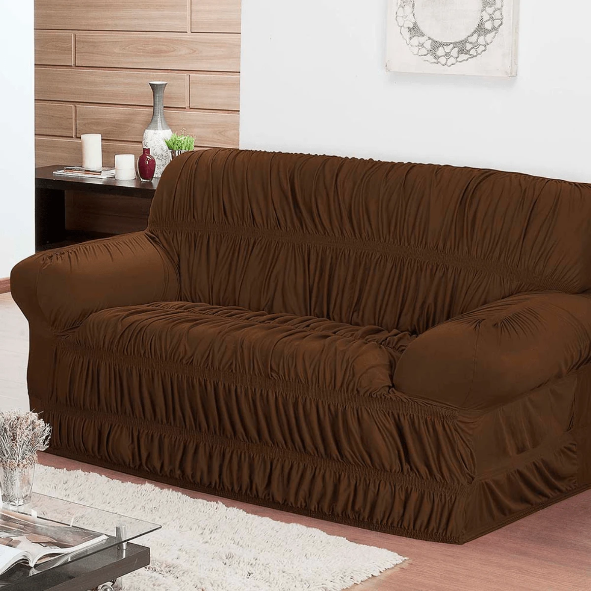 Sofa Covers - Óxido marrón - Ver 1