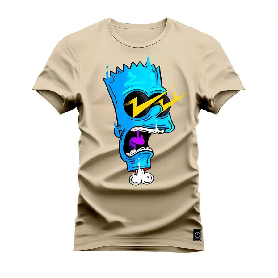 Nexstar Men T-Shirts - 卡其色 - 查看 1