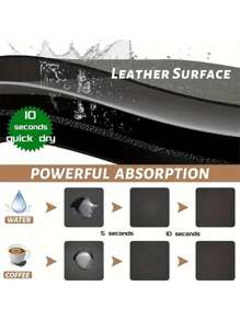 1/2pcs Coffee Mat - Hide Stain Absorbent Rubber Backing Quick Dry Mat For Kitchen Counter Coffee Bar Accessories Dish Drying Mat For Coffee Maker Coffee Maker Coffee Pot Espresso Maker - Love 2 - View 6