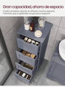SONGMICS Bathroom Furniture Sets - Dark Grey - View 3