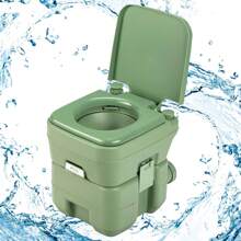 Camping Toilet Travel Toilet Portable Toilet Outdoor Toilet Mobile Toilet 20L, Color Selection