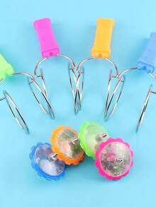 Giroscopio Volador De Inercia De Mano, Juguete De Color Aleatorio Con Luz Colorida Y Rompecabezas De Pista Magnética Para Descompresión, 1 Ud. - Multicolor - Ver 6