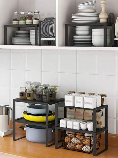 1 st förvaringsställ, köksbänkskiva för kryddförvaring, flerskiktsförvaringsställ, kökstillbehör, hemorganisation och förvaringsmaterial köksartiklar kökstillbehör köksverktyg