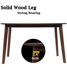 DC DICLASSE Dining Room Set 1 Table 4 Cushioned Chairs Kitchen Breakfast Home Dinette Breakfast Seat Kitchen Restaurant Brown Furniture 3 Box Shpping - Màu nâu tối - Xem 6