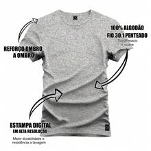 Nexstar Men T-Shirts - 灰色 - 查看 3