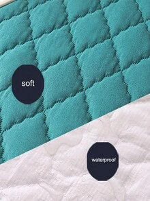 1pc Solid Color Diamond Pattern Bedspread, Skin-Friendly Waterproof Bedspread For Home And Dorm Room(Sheet Only, Pillowcase Not Included), Winter, Room Decor - Xám - Xem 7
