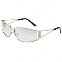 New Fashion Y2K Hollow Fashion Glasses For Women Retro Personalized Glasses Elegant Beach Accessories For Women Glasses Shades For Summer Beach Vacation,Outdoor,Travel Preppy Style For Back To School