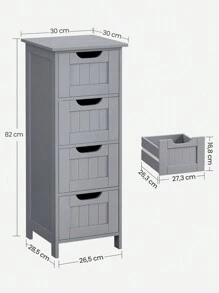 SONGMICS Bathroom Furniture Sets - 淺灰色 - 查看 7