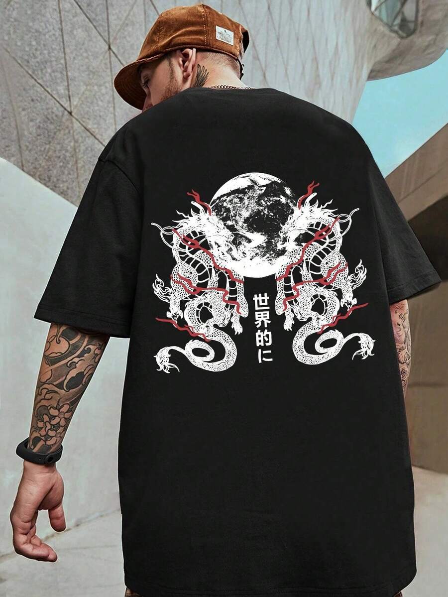 Men T-Shirts - Negro - Ver 1