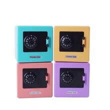 1pc Creative Money Saving Box, Password Lock Coin Bank Ornament Toy - Multicolor - View 1