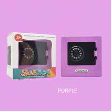 1pc Creative Money Saving Box, Password Lock Coin Bank Ornament Toy - Multicolor - View 4