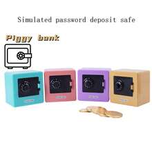 1pc Creative Money Saving Box, Password Lock Coin Bank Ornament Toy - Multicolor - View 3