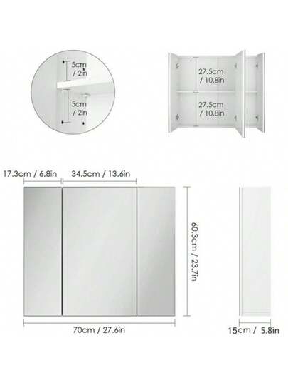 Bathroom Mirrors view 4