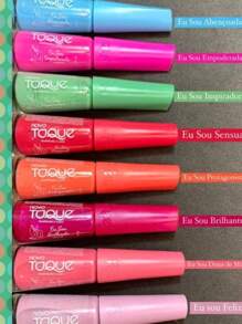 Kit 10 Esmaltes Novo Toque diferentes - Bege - Visão 2