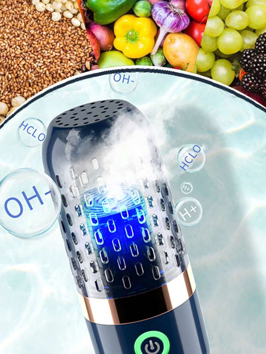 OhIon Fruit And Vegetable PurifierPortable Capsule, HighEfficiency
