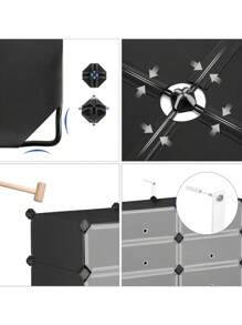 SONGMICS Shoe Racks - 黑色 - 查看 4