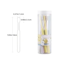 10 Pcs Toothbrush For Adults With Soft Bristles For Sensitive Gums And Teeth - Travel-Friendly And Carry-On Approved, Living Room Home Bedroom Bathroom House Decor, Travel Stuff, Wedding, Party, Birthday, Gifts For Men Mom Dad Friends, New Years, Accessories, Funny Gift - White - View 9