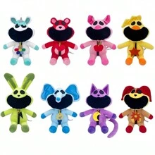 Kit 8 Pieces Of Smiling Critters Playtime Plush Toys Colored Models - 彩色 - 查看 5