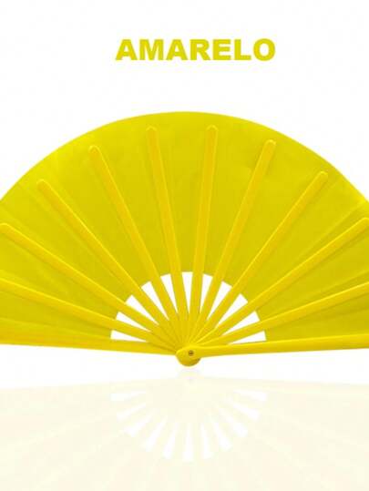 Leque Oriental Grande Dança Kung Fu Tai Chi Chuan Liso