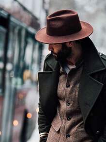 Men Other Hats - Óxido marrón - Ver 7