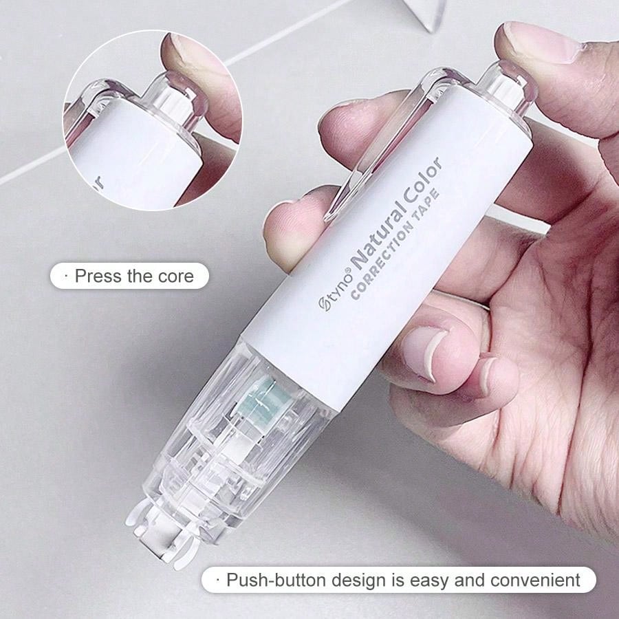 BAYTORY 2-in-1 Korrekturband & Klebeband - 3 Stück Set Mit Katzenpfoten-Design (5mm)