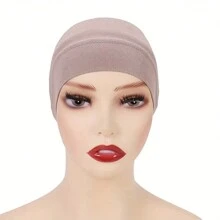 2 chiếc khăn ống chất liệu lụa Under Cap dùng để đội hằng ngày, thích hợp làm khăn choàng Undercap cho phụ nữ - Nhiều màu - Xem 2