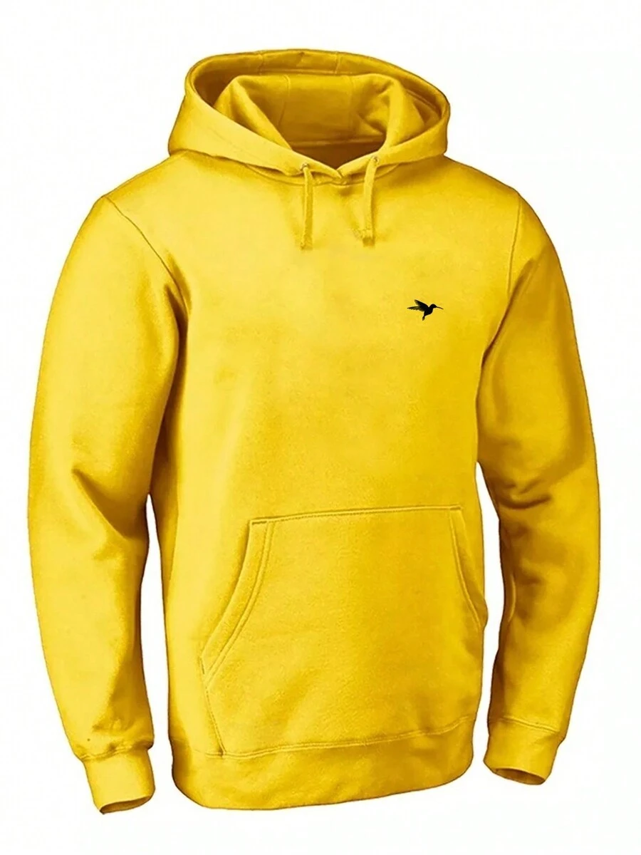 Men Sweatshirts - 黃色 - 查看 1