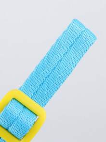 Mới Cái vòng Pet Với Xử lý Da Thiết kế , Thoải mái Và Hấp dẫn , Chế tạo Của Polyester Chất liệu , Bền chặt Và Mạnh mẽ , 2 Miếng Bộ Với Vòng cổ Và Dây xích - Màu xanh lam - Xem 6