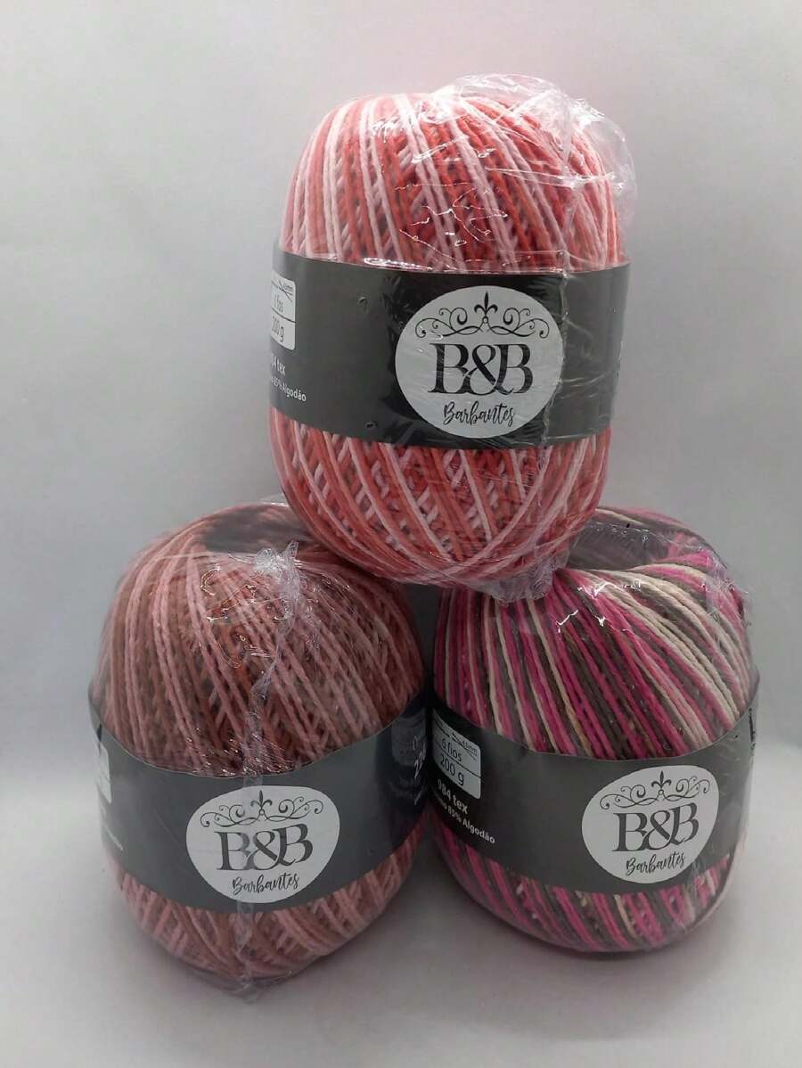 Crochet Patterns - Neapolitan, Teh Rose Dengan Coklat, Merah Jambu Dengan Merah. - Lihat 1