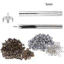 100入組鋁合金鞋帶掛鉤,卡口,鞋眼,鉚釘,適用於鞋洞,帆布鞋側眼,空氣孔 - 彩色 - 查看 7