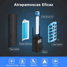 9W Lámpara Mata Mosquitos Insectos Killer Eléctrico Matamoscas - Tipo de Enchufe A USA (110-127V) - Ver 12