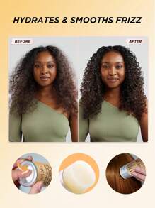 4入組髮型梳套裝，3入組拋光梳套裝附邊梳、刷子、大梳齒、刺梳，適用於修飾嬰兒髮和亂髮 - 黑色，1支75g頭髮蠟條，適用於蓬鬆頭髮 - 75g+black 3 pcs set - 查看 9