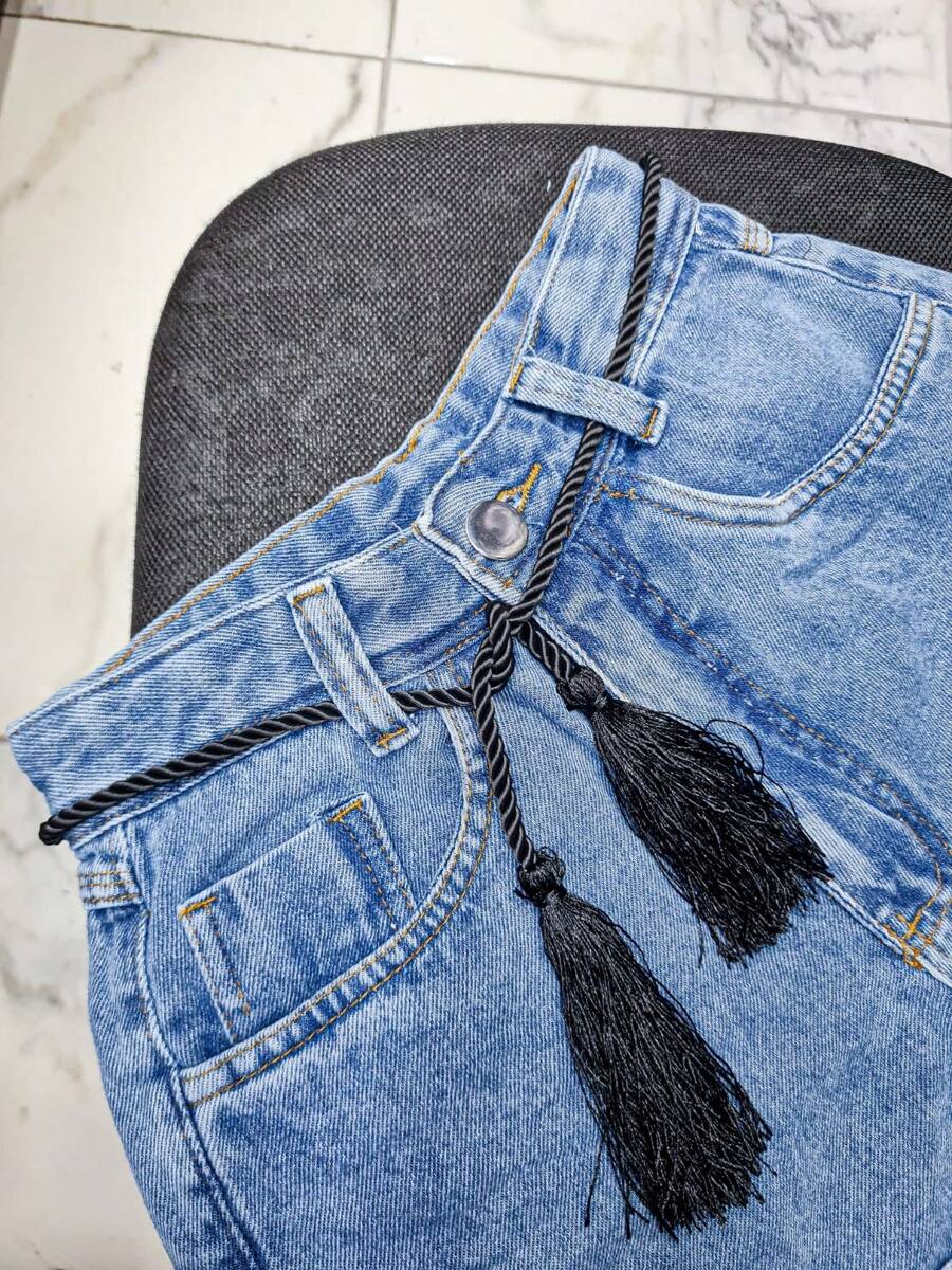 流行女性腰帶逛街款式,夏天女禮物 - 黑色 - 查看 1