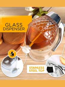 1 Miếng Mật ong Máy Phân phối , Nước xi-rô Máy Phân phối , Mật ong Jam Nhấn Máy Phân phối , Nhấn Mật ong Bình Chai nước chấm , Nhựa Lọ kín , Ống khói Bình Nước xi-rô Nồi Với Mật ong Máy Phân phối , Dễ Đến Lau sạch Mật ong Bình , Nước xi-rô Máy Phân phối , Mật ong Thùng đựng hàng Nhựa Con ong , Nhỏ giọt Mật ong Bình Với Đứng Mật ong Giá đỡ Mật ong , Bột Máy Phân phối Với Nắp - Trong sáng - Xem 7