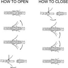 MDFUN 18K白金镀层3.5毫米立方氧化锆经典网球手链（女士） - 3.5mm - 查看 8