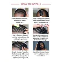 1 Pack 20 Strands Short Blonde Locs Dreadlock Hair Extensions For  6 Packs 120 Strands Pre-Looped Crochet Twist Braiding Hair Afro Locs Braided Dreadlock Extensions 12 Inch (27/613) - Gold - View 8