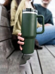 6入組可重複使用的替換吸管配清潔刷,透明塑料,適用於30oz和40oz容量的保溫杯 - 無色 - 查看 5