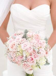 6 件/12 件/18 件 - 白色满天星人造白色假花满天星 DIY 花艺花束布置婚礼派对花束中心装饰花艺布置和装饰家居装饰（不含花瓶）、情人节、礼物生日毕业返校房间装饰学校用品、假植物 - 白色 - 查看 6