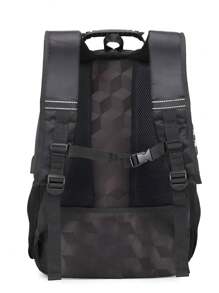 Men Functional Backpacks - màu đen - Xem 6