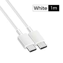 1 Máy Tính Tương Thích Với Samsung Galaxy S22 S21 S20 A71 A70 A50 Note20 A71 A80 S8 S7 Cáp USB Loại C sạc Nhanh Chargeur Adapter - trắng - Xem 2