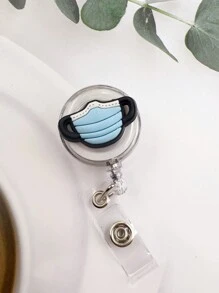 1 Stück Cartoon Krankenschwester Ausweishalter mit Stethoskop, Maske, Medizinbox, Zähne, Pillen und Krankenschwestern-Uniform Design, einziehbarer Ausweishalter mit leicht zu benutzender Befestigung, süßer ID-Halter, Geschenk für Ärzte und Krankenschwestern, Auto-Accessoires, Taschenbaumler, Schule, Goth Y2k - Verschiedenfarbig - Übersicht 17