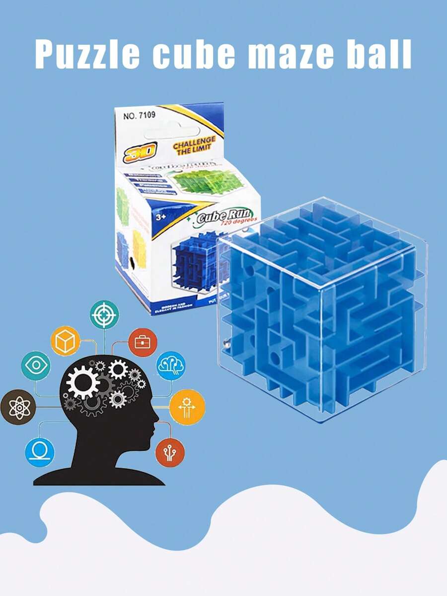 For Kids 614 3D Maze Puzzles For Kids, Mini Cube Puzzle Game