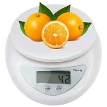 Balança De Cozinha Digital Com Bandeja Sensibilidade de 1g  Até 5kg Uso Doméstico e Profissional  - SF420SHE - Branco - Visão 4